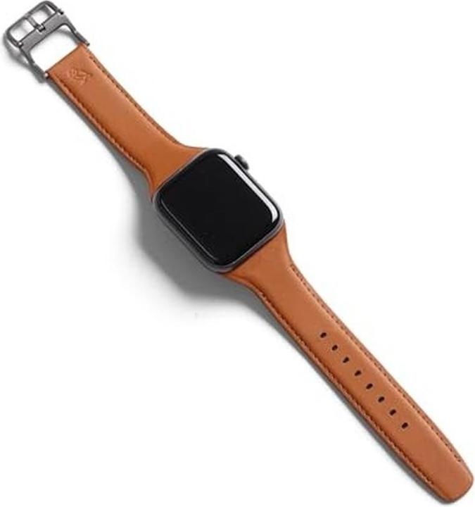Image du produit Bellroy Classic Leder Armband für Apple Watch, Braun, 44mm, 45mm, 42mm (Series 1/2/3), 49mm, 46mm, TCWB-TER (42 mm, 44 mm, 45 mm, 46 mm, 49 mm, Cuir)