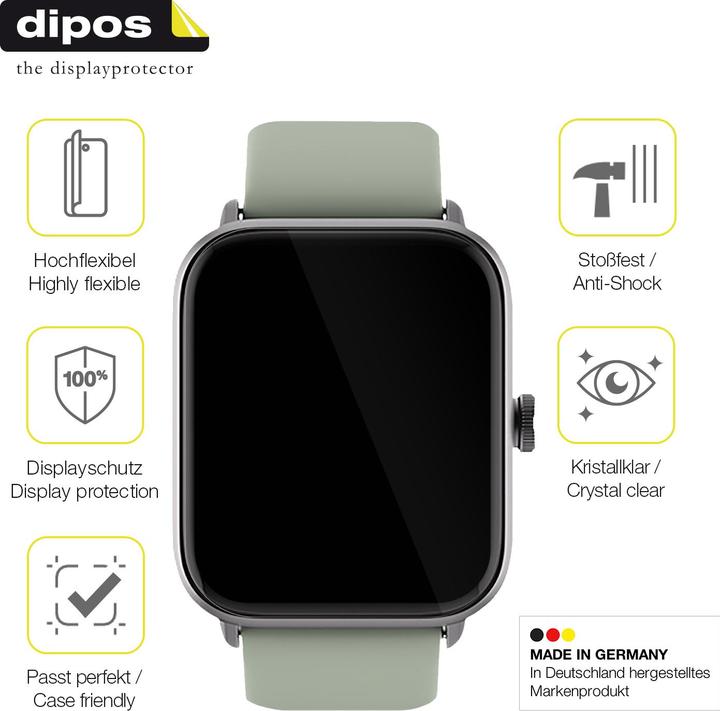 Actual product image Dipos Screen Protector Full-Cover 3D