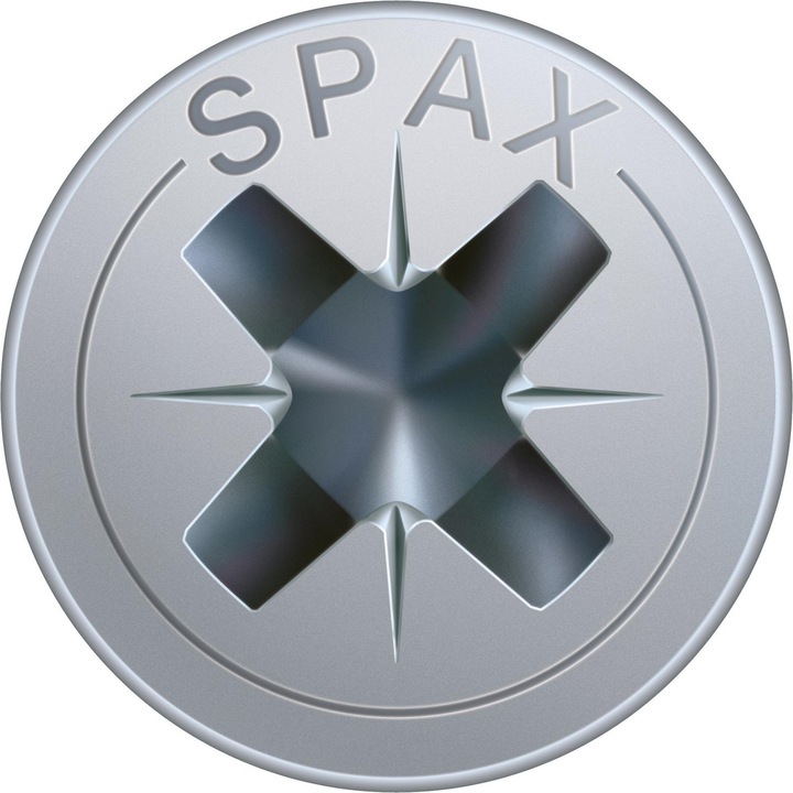 Produktbild Spax Schraube R 88094 Senkkopf m.Spitze/Kreuzschl.-PZ 3,5 x 45/40-Z Stahl galvanisch verzinkt WIROX (200 Schrauben pro Stück)