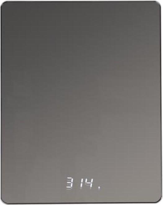 Actual product image Perel DIGITAL KITCHEN SCALE - 5 kg / 1 g - MIRROR EFFECT
