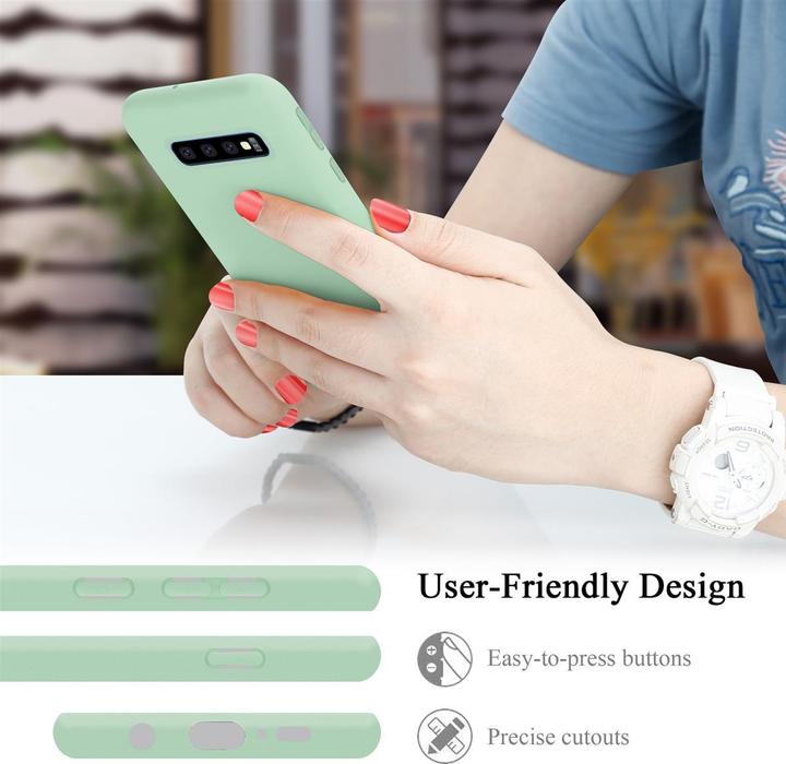 Produktbild Cadorabo TPU Liquid Silicone Case Cover (Samsung Galaxy S10+)