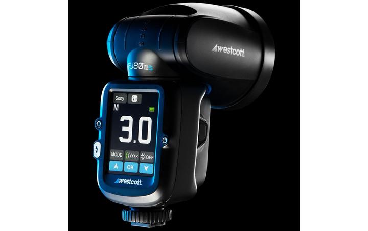 Image du produit Westcott FJ80 II S Touchscreen 80WS Speedlight w/ Sony Camera Mount (D226321) (Flash à monter, Sony)