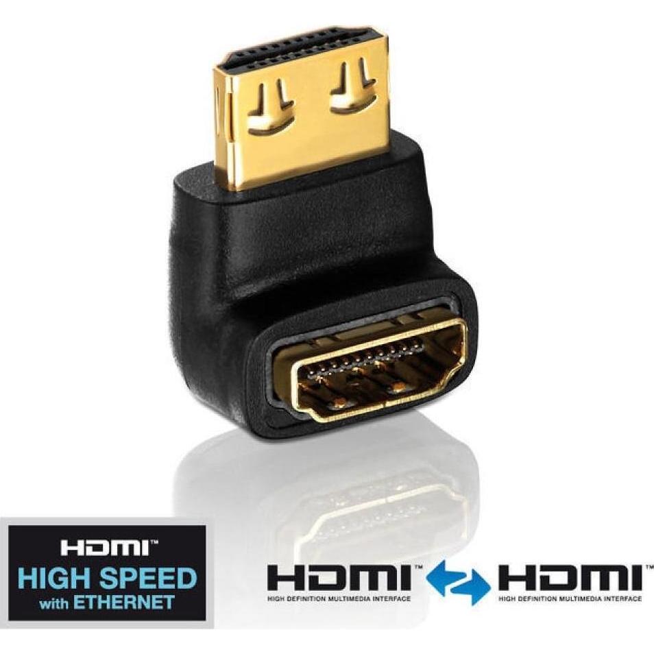 Thumbnail - Purelink HDMI zu (HDMI, 3 cm), Data + Video Adapter, Schwarz