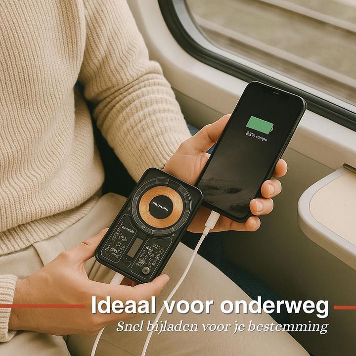 Image du produit Grundig Powerbank transparent 5000mAh (5000 mAh)