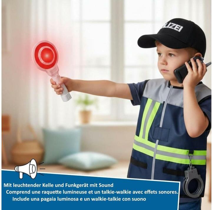 Produktbild Alldoro Polizei Rollenspiel-Set (9-Teilig)
