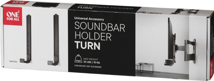 Actual product image One for All WM5350 (1 pcs., Wall installation, Not movable)