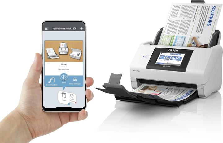 Produktbild Epson WorkForce DS-790WN (Ethernet, USB, USB Host, Wi-Fi Direct, WLAN)