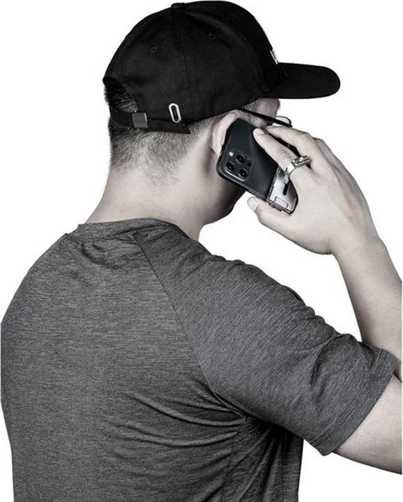 Productafbeelding Leofoto Smartphonehouder PC-60 Zilver (Statief smartphone houder)