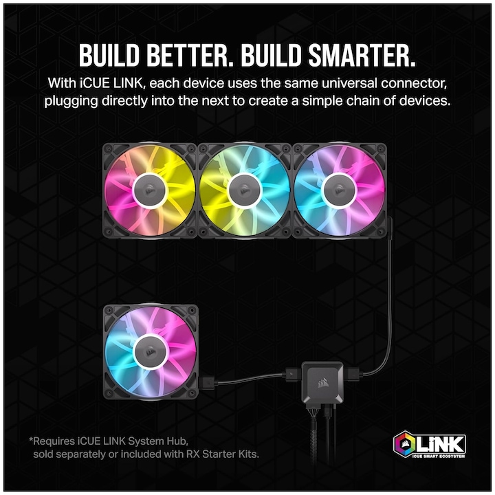 Produktbild Corsair Link RX120 (120 mm, 1 x)