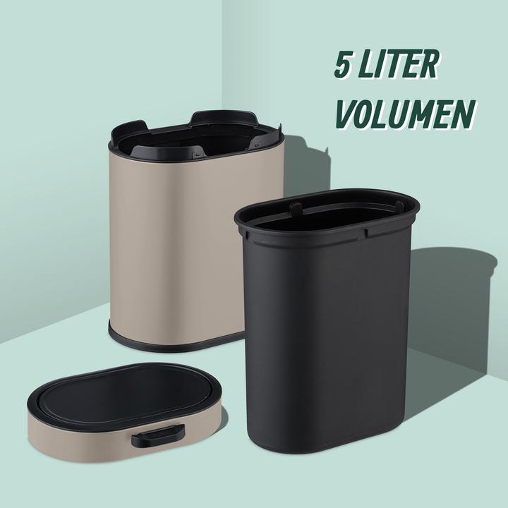 Actual product image Relaxdays kitchen bin (5 l)