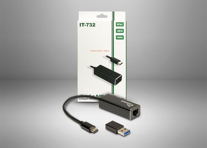 Produktbild Intertech Argus IT-732 (USB 3.0, USB-C, RJ45 2.5 Gigabit Ethernet (1x))