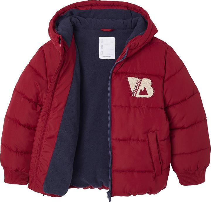 Produktbild Vertbaudet Jungen Steppjacke im College-Stil mit Recycling-Polyester (122)