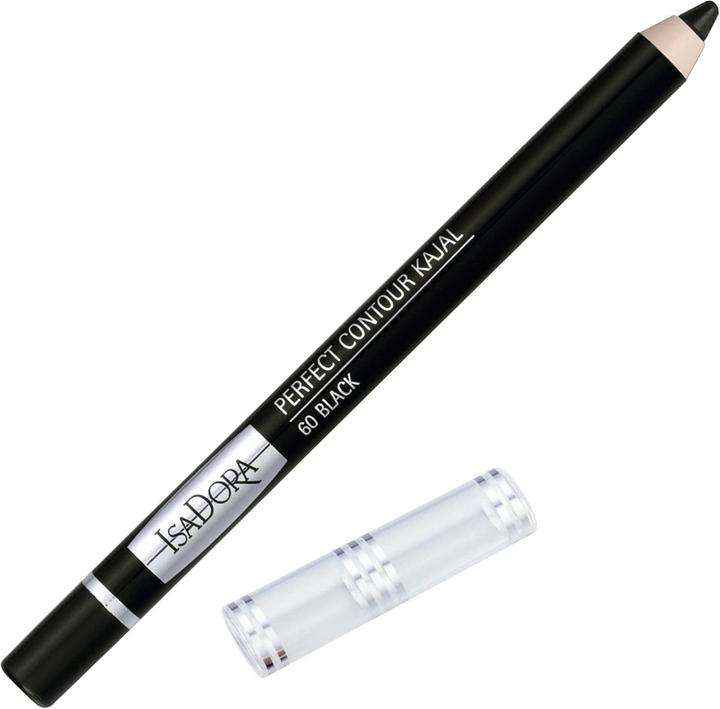Image du produit Isadora Crayon contour parfait Kajal Eyeliner noir pour yeux charbonneux - Très pigmenté et hypoallergénique