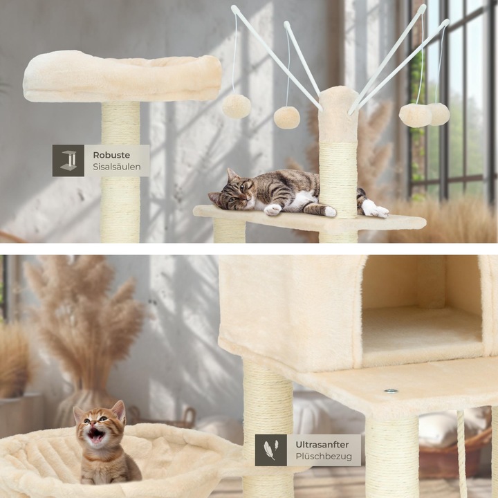 Produktbild tectake Lilou (165 cm, Beige)