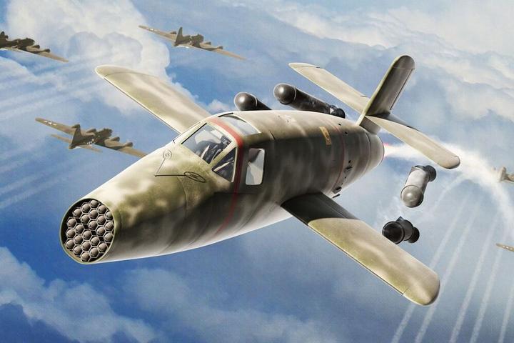Actual product image Brengun Bachem Ba-349 A Natter (two in box)