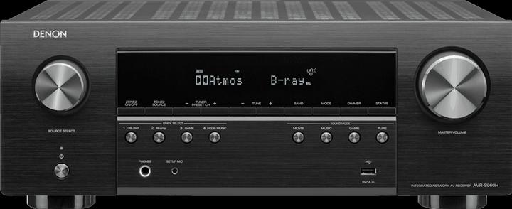 Produktbild Denon AVR-S960H (7.2 Kanal, AM, FM)