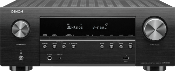 Actual product image Denon AVR-S960H (7.2 channels, AM, FM)