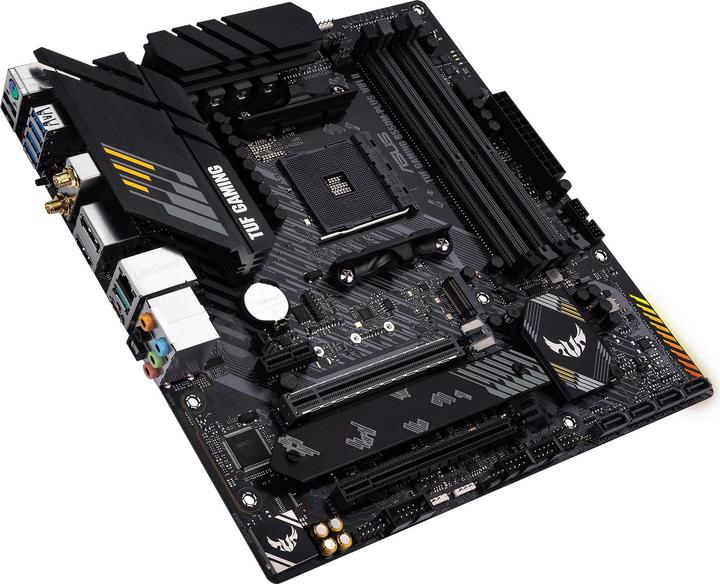 Actual product image ASUS TUF GAMING B550M-PLUS WIFI II (AM4, AMD B550, mATX)