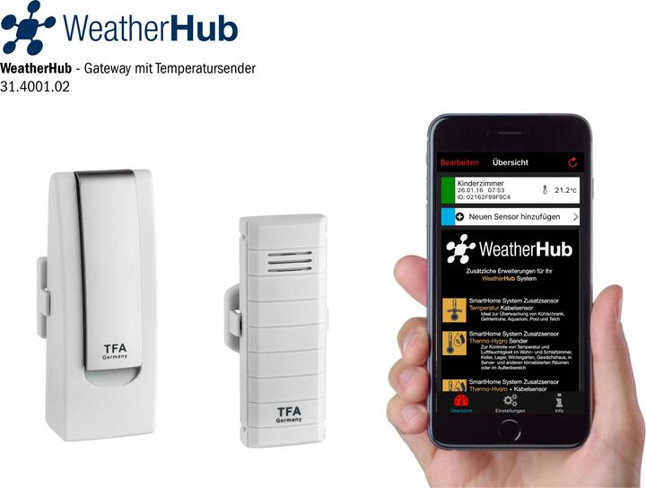 Produktbild TFA WeatherHub SET1