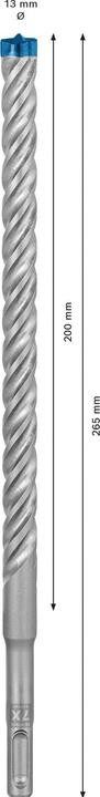 Image du produit Bosch Professional Zubehör Foret marteau Expert SDS plus-7X, 13 x 200 x 265 mm (13 mm)