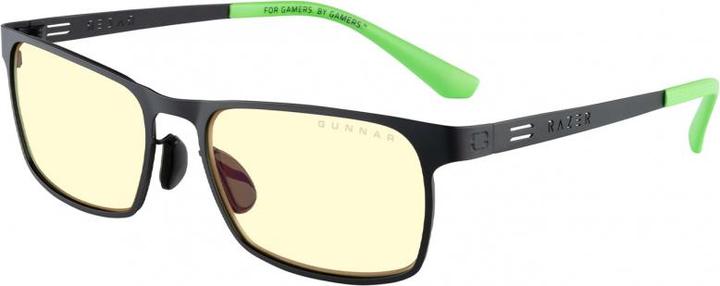 Actual product image Gunnar Gaming Glasses Razer FPS Mini Onyx Amber
