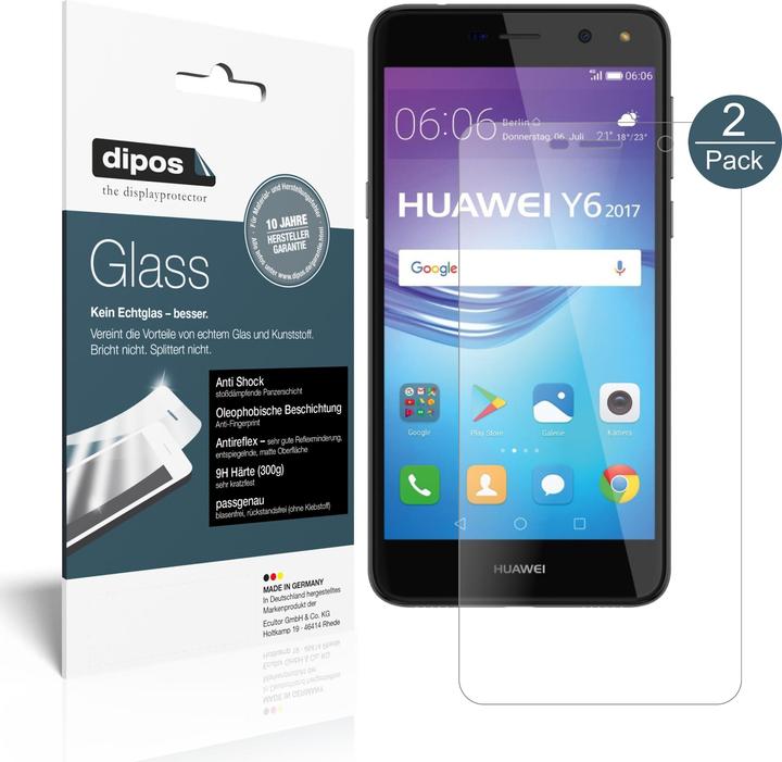 Produktbild Dipos Displayschutz Anti-Shock (1 Stück, Huawei Y6 (2017))