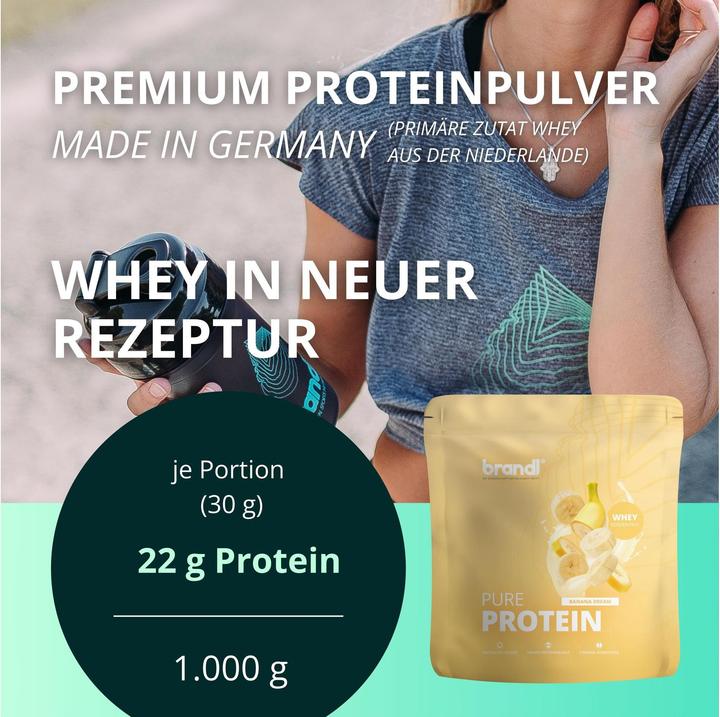 Produktbild Brandl Pulver Pure Protein (Banane, 1 Stk., 1000 g)
