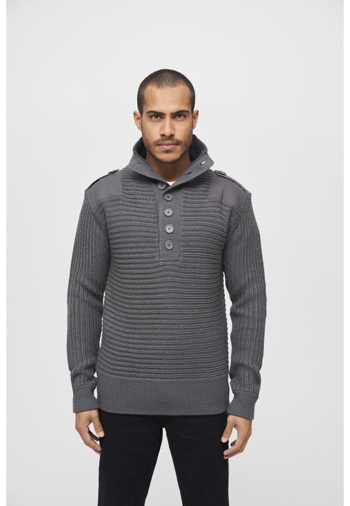 Produktbild Brandit Alpine Pullover Grösse M Farbe Anthrazit (M)