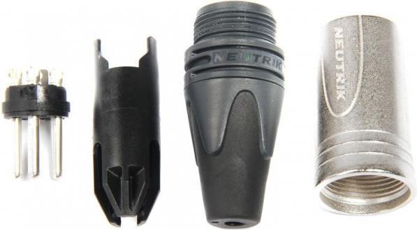 Actual product image Neutrik NC3MXX XLR connector 3-pin