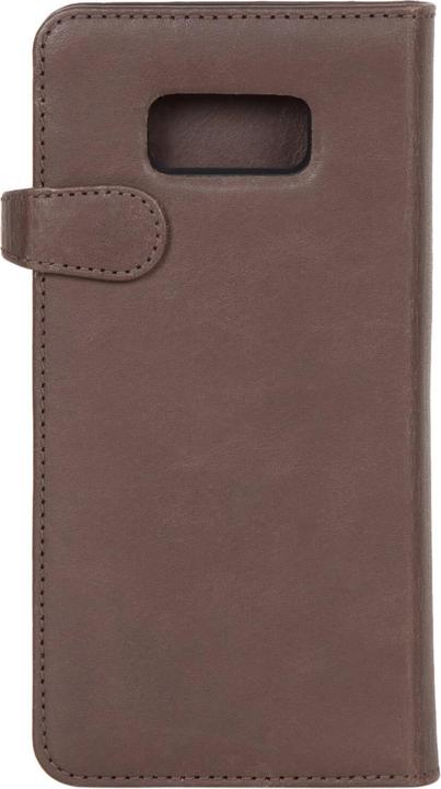 Actual product image Carl BUFFALO Wallet Leather Brun (Samsung Galaxy S8+)