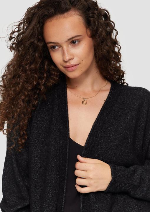 Produktbild s.Oliver Strickjacke Weiche Strickjacke mit Rollkante (52)