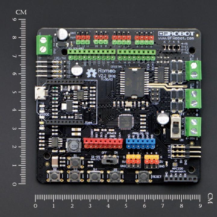 Actual product image DFRobot Romeo V2 Robot control board with motor driver