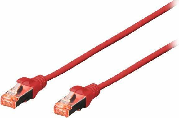 Productafbeelding Digitus CAT6A S-FTP Patchcord, 1m, Rood (S/FTP, CAT6a, 1 m)