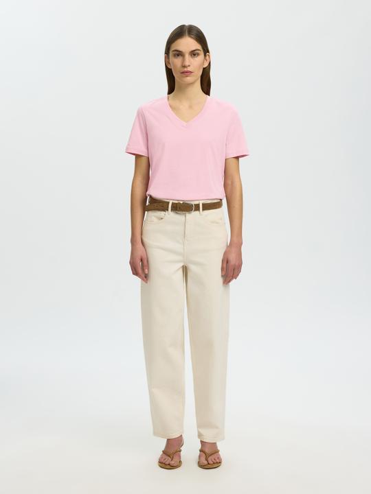 Produktbild Selected Slfessential Ss V-Neck Tee Noos