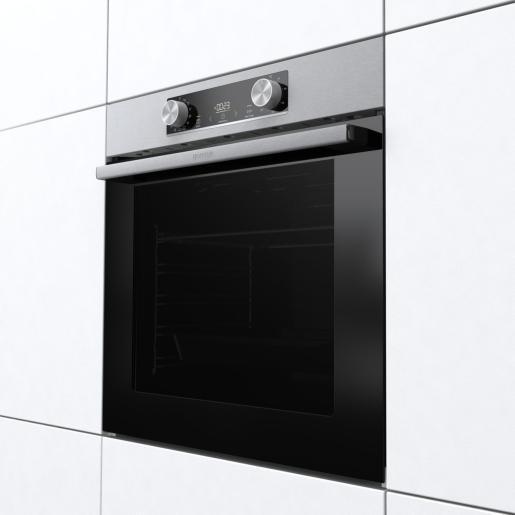 Image du produit Gorenje Four encastrable- 77L, A, HxLxP 59,5x59,5x56,4cm, IconLED- Couleur : inox, Matériau Be