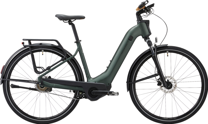 Image du produit Rockrider Vélo électrique de randonnée 28 pouces E-ACTV 900 boîte automatique entrée basse - vert