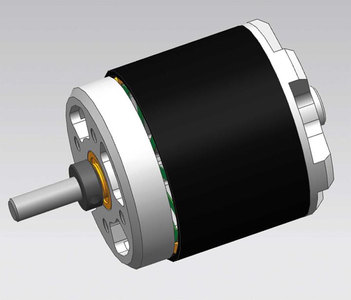 Actual product image Planet-Hobby joker 5060-9 v3 290 kv brushless motor
