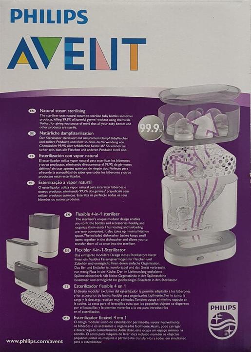 Produktbild Philips Avent 4- in-1 Dampfsterilisator
