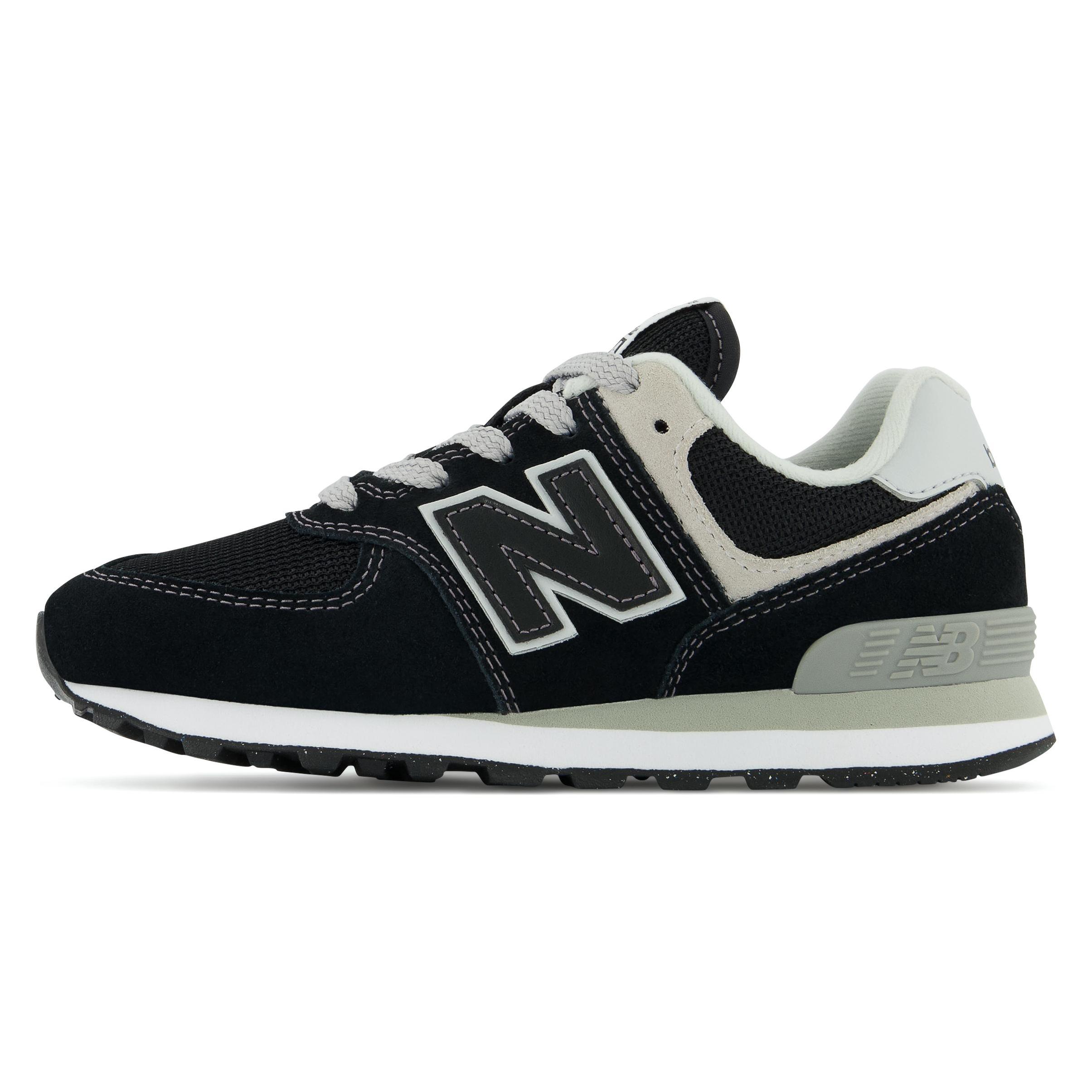 New Balance, Meisjes, Sneakers, 574 Unisex Sneakers - Maat 31, Zwart, (31)