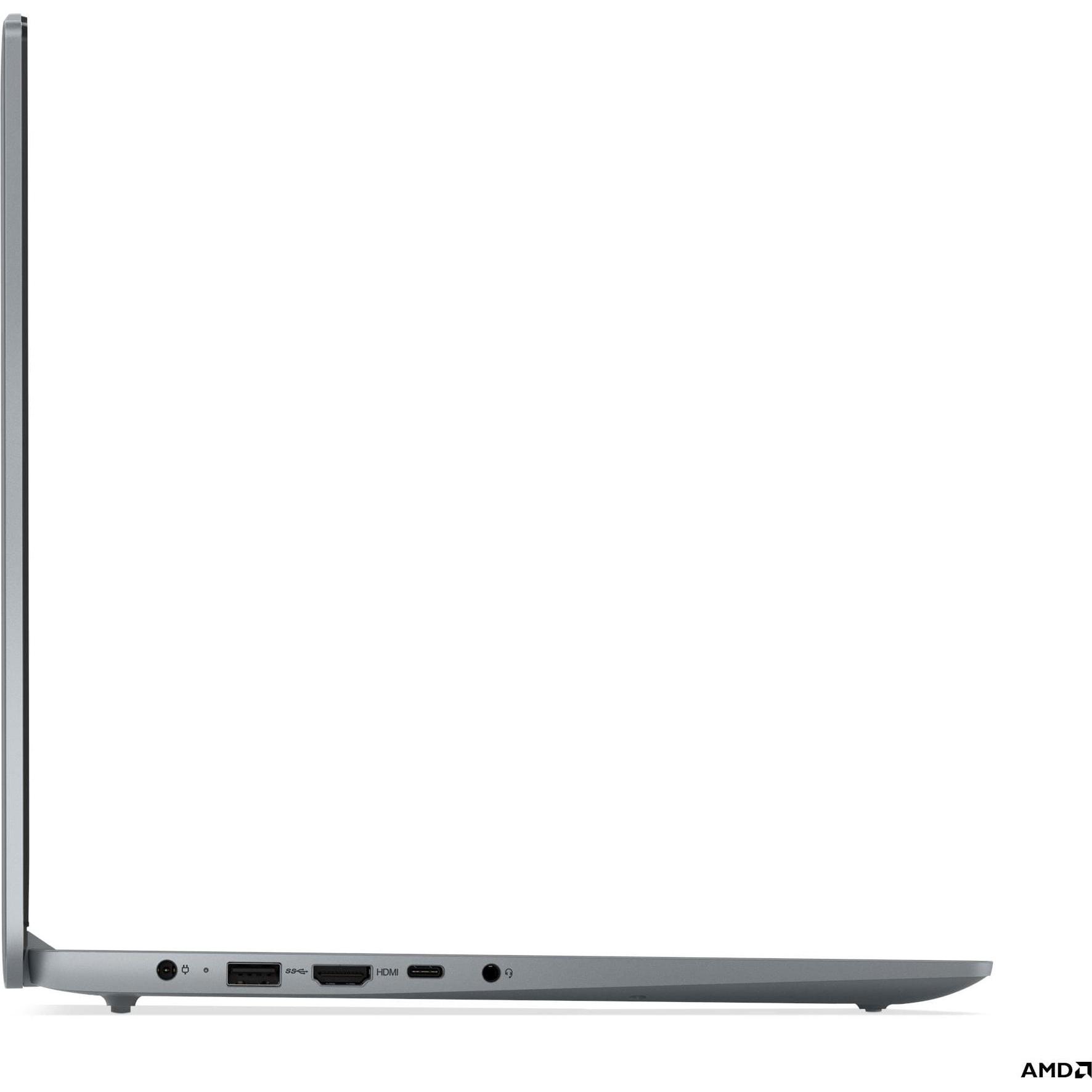 Lenovo IdeaPad Slim 3 15AMN8 (15.60", 512 GB, 16 GB, Skandinavisch), Notebook, Grau