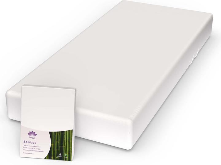 Actual product image Lotus Bettwaren Bamboo fitted sheet (90-100 x 200 cm)