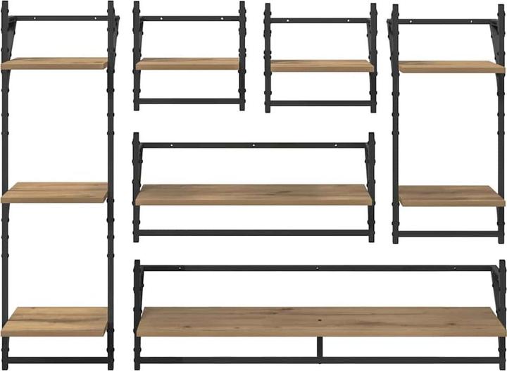 Produktbild vidaXL Wandregal (100 x 25 x 30 cm)