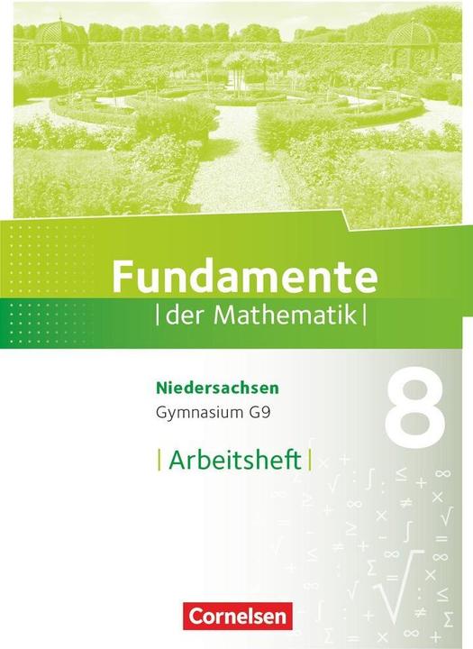 Produktbild Fundamente der Mathematik 8. Schuljahr. Arbeitsheft. NI (Deutsch, Andreas/, Pallack, 2015)