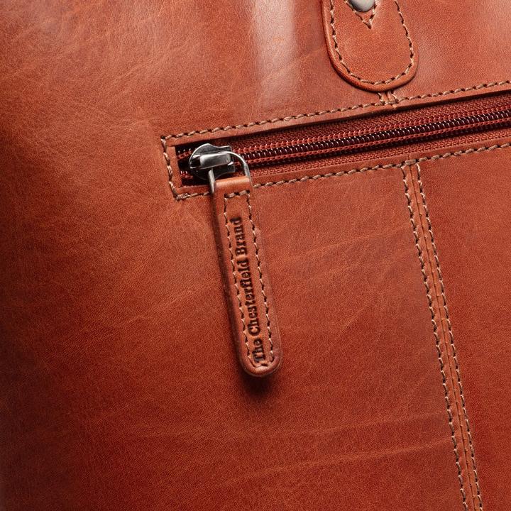 Image du produit The Chesterfield Brand Astano Sac à bandoulière en cuir 33 cm Compartiment pour ordinateur portable
