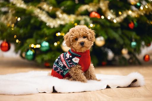 Immagine prodotto Beeztees Buon Natale (M, Maglione per cani)