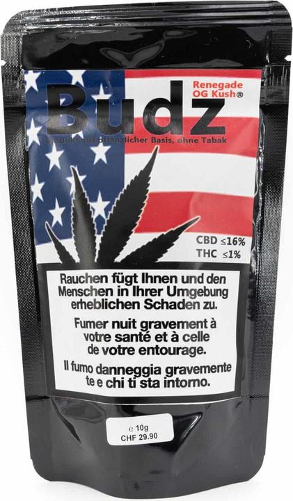 Produktbild Budz Renegade OG Kush 10g (10 g, Outdoor)