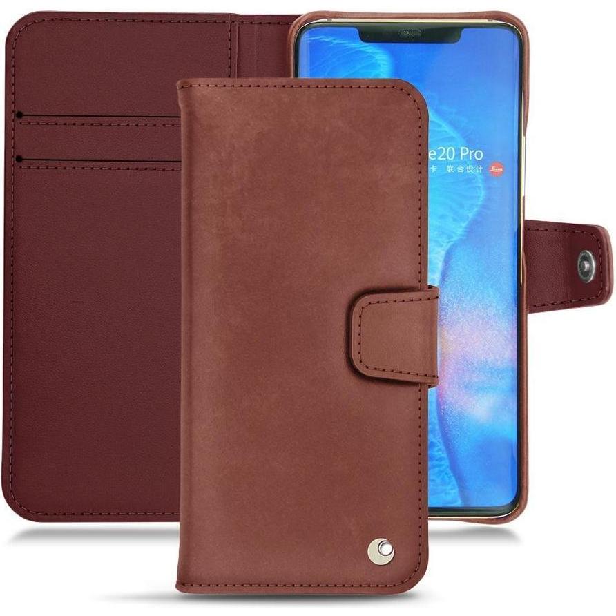 Thumbnail - Noreve Lederschutzhülle Wallet (Huawei Mate 20 Pro), Smartphone Hülle, Rot