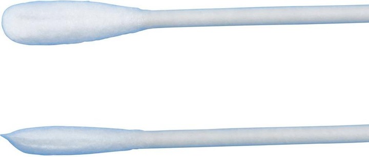 Actual product image Tamiya Cotton swab round flat (50 pcs.)