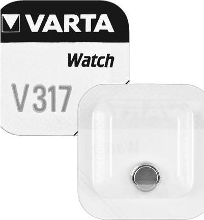 Actual product image Varta Button cell V317 (1 pcs., SR62, 10.50 mAh)