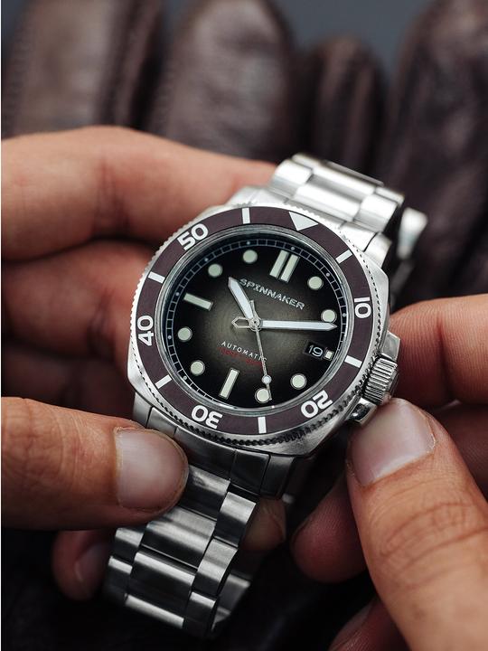 Actual product image Spinnaker SP-5088-44 Hull Diver Automatic 42mm 30ATM (42 mm)